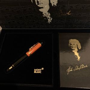 Johann Sebastian Bach by Mont Blanc Fountsin Pen Medium Nib